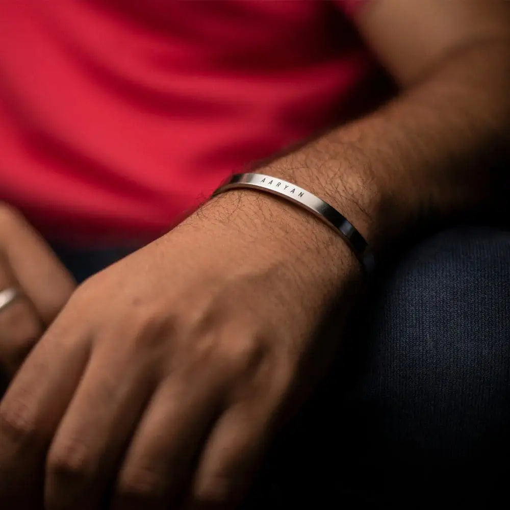 Personalized Name Kada - Custom Name Bracelet Bangle