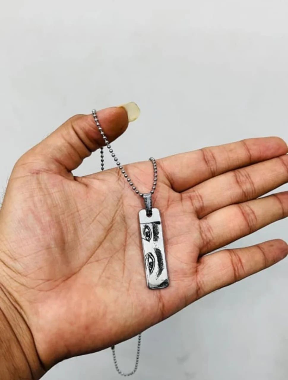 Eye Pendant Neckwear - Eye Print of Your Loved Necklace