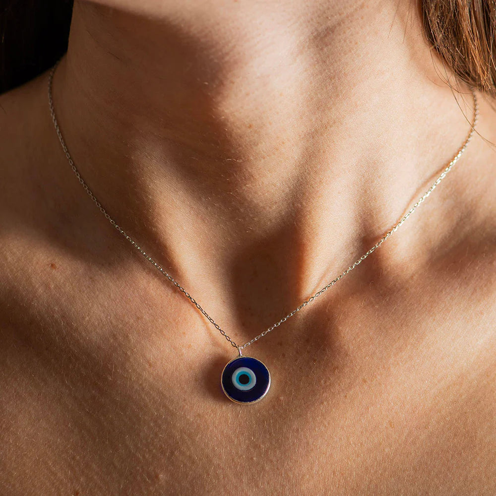Evil Eye Pendant - Custom Protection Jewelry Necklace
