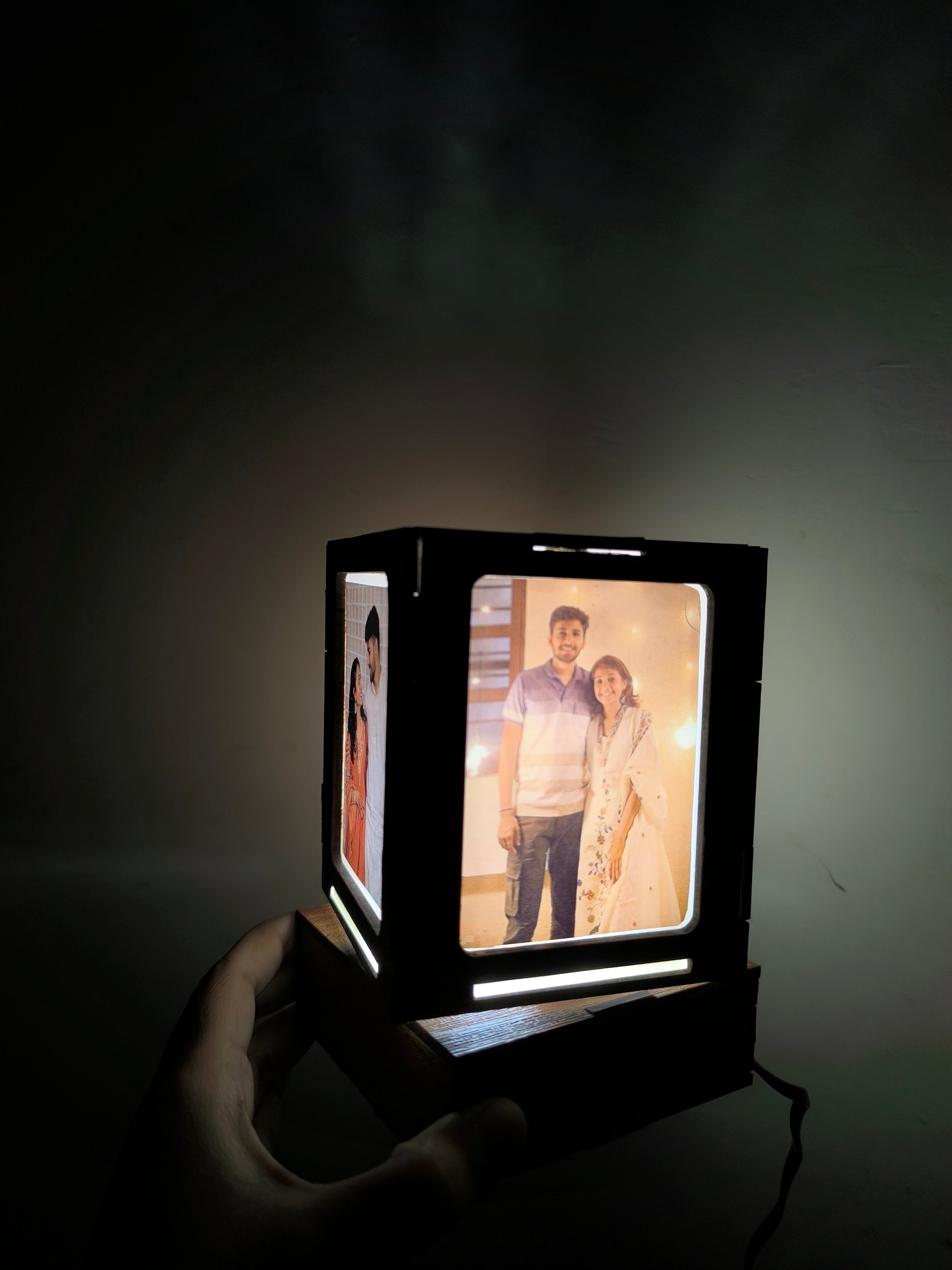 Personalised Rotating Photo Lamp