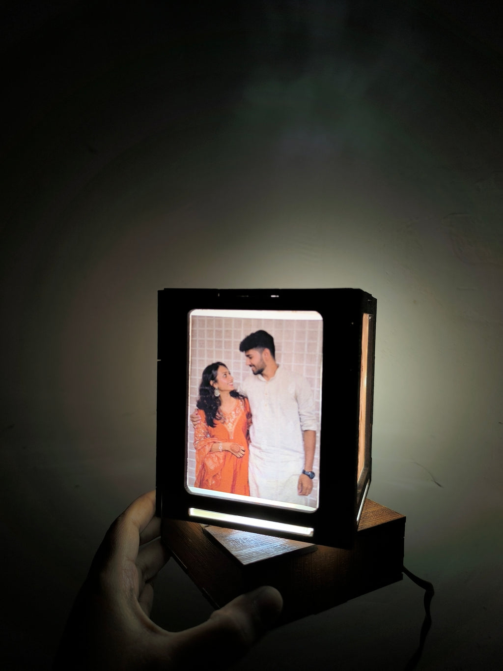 Personalised Rotating Photo Lamp