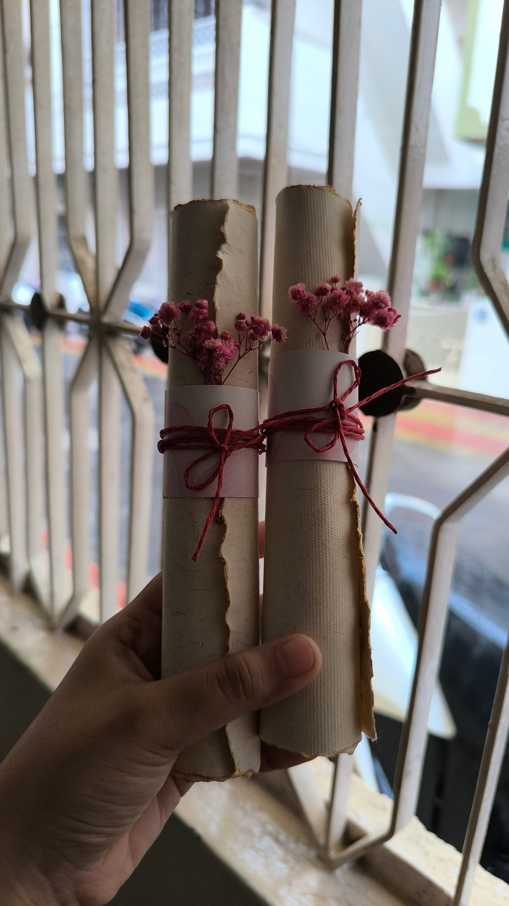 Vintage letter Without Glass Box