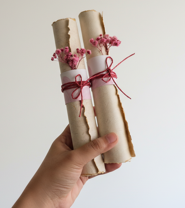 Vintage letter Without Glass Box