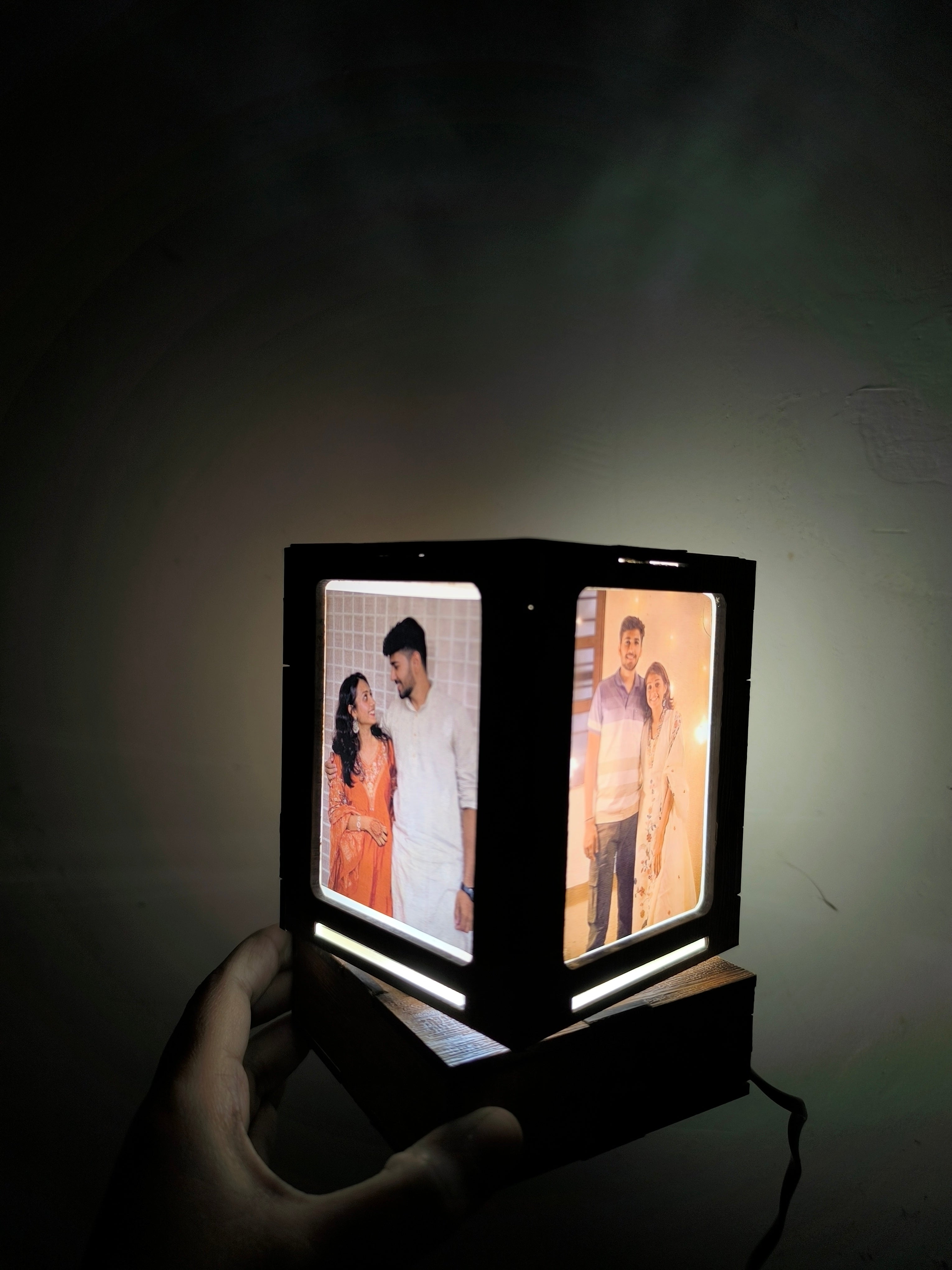 Personalised Rotating Photo Lamp